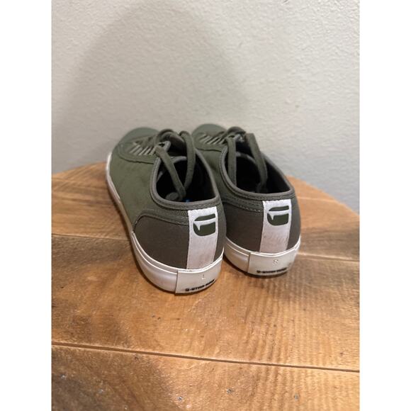 G-Star RAW Scuba II low Sneakers green size 12 mens - Picture 4 of 9